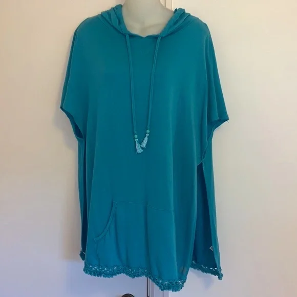 Victoria’s Secret Casual Teal Swimsuit Coverup - Picture 1 of 7